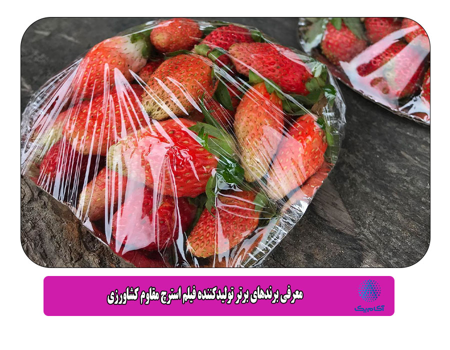 معرفی برندهای برتر تولیدکننده فیلم استرچ مقاوم کشاورزی